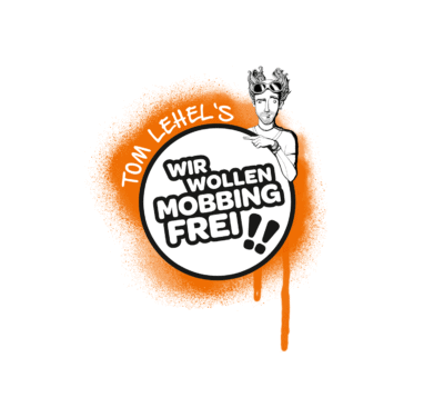 Tom Lehel's wir wollen Mobbingfrei Logo